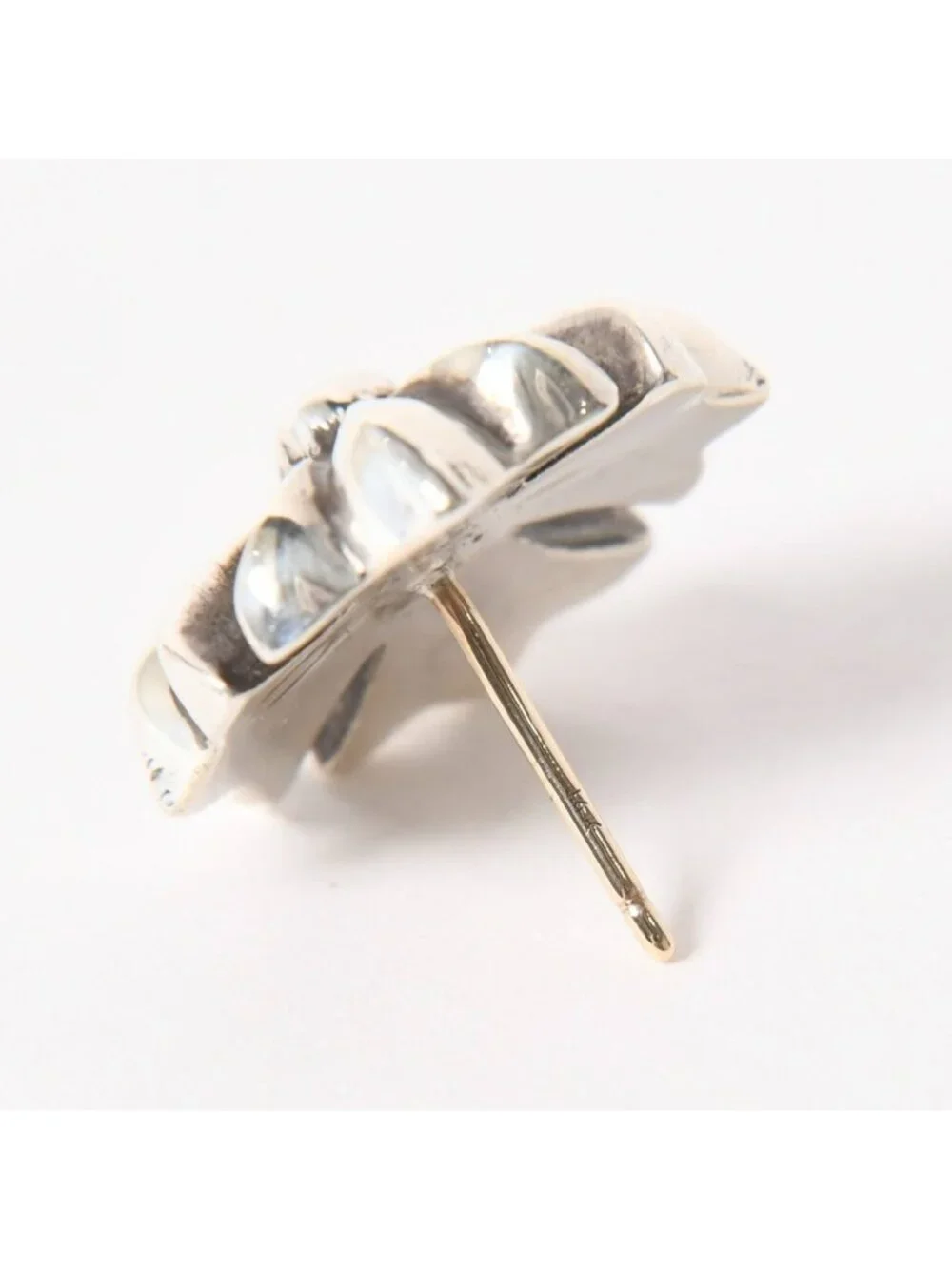 Chrome Hearts 4 CH Plus Studs 4 Large CH Stud Single Earrings 925